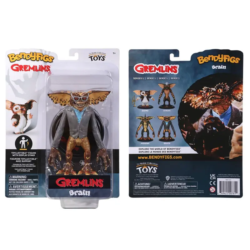 Gremlins Bendyfigs ohebná figurka Mozek 15 cm fotografii produktu