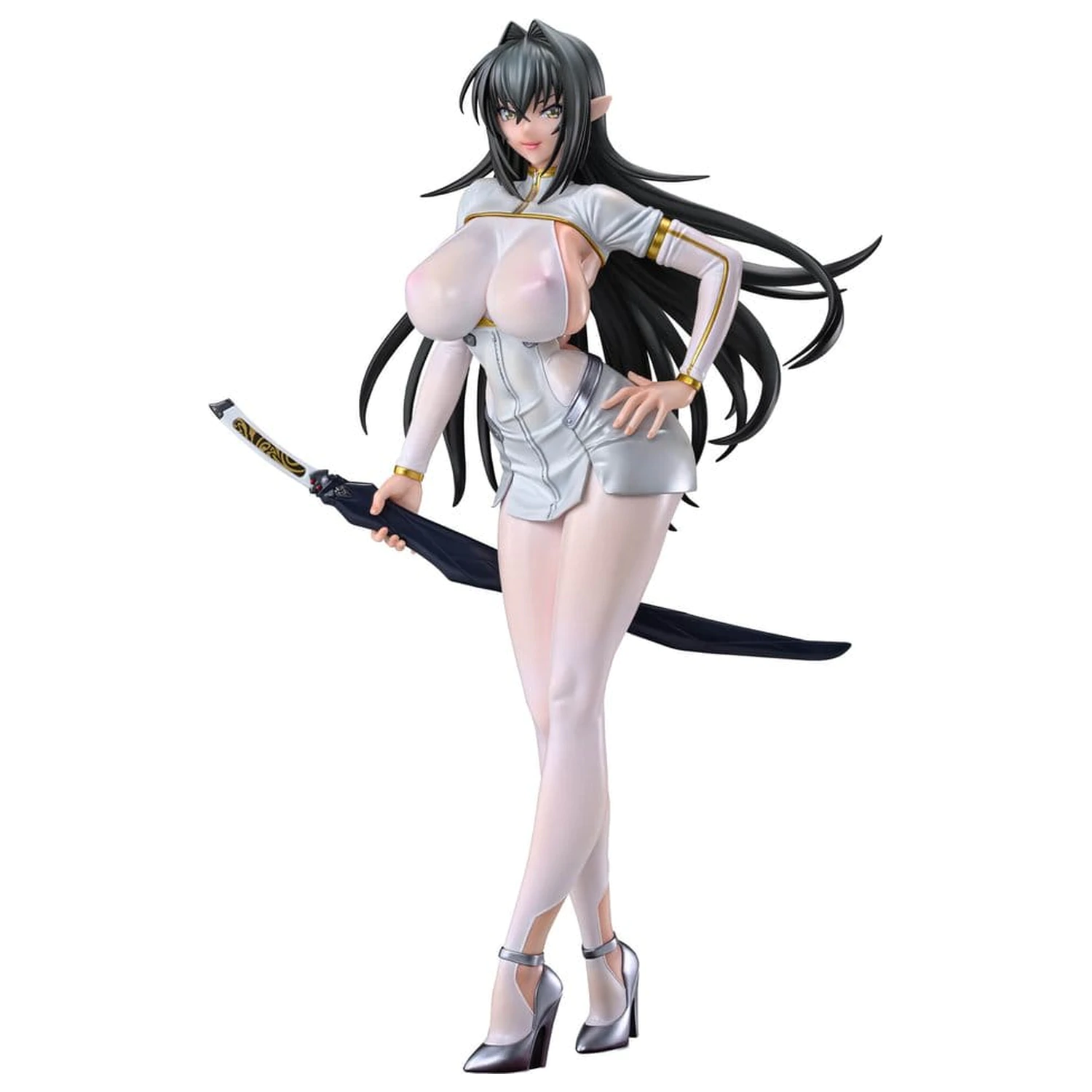 Taimanin RPG PVC figurka 1/6 Annerose Vajra White see-through Ver. 31 cm fotografii produktu