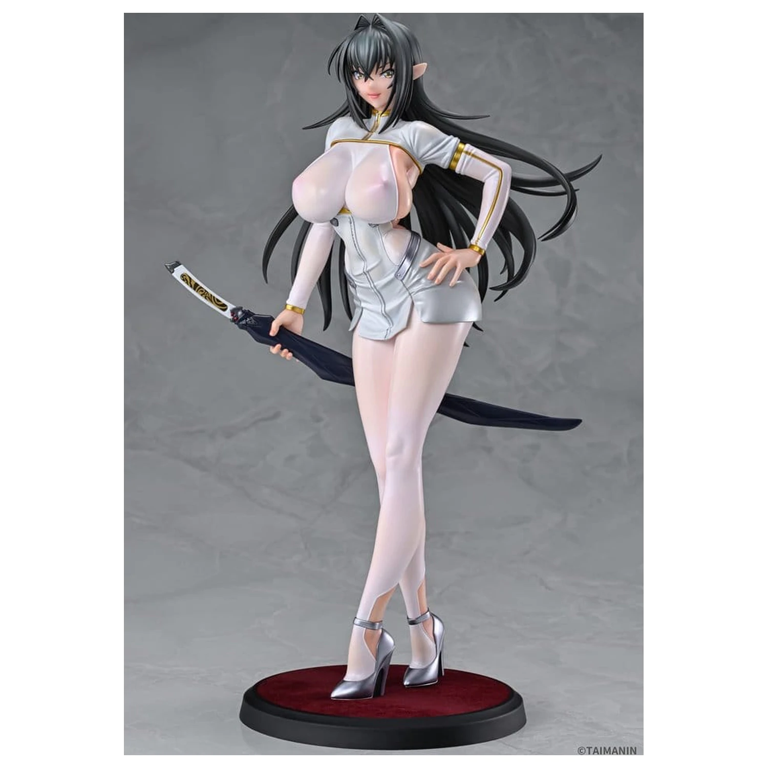 Taimanin RPG PVC figurka 1/6 Annerose Vajra White see-through Ver. 31 cm fotografii produktu