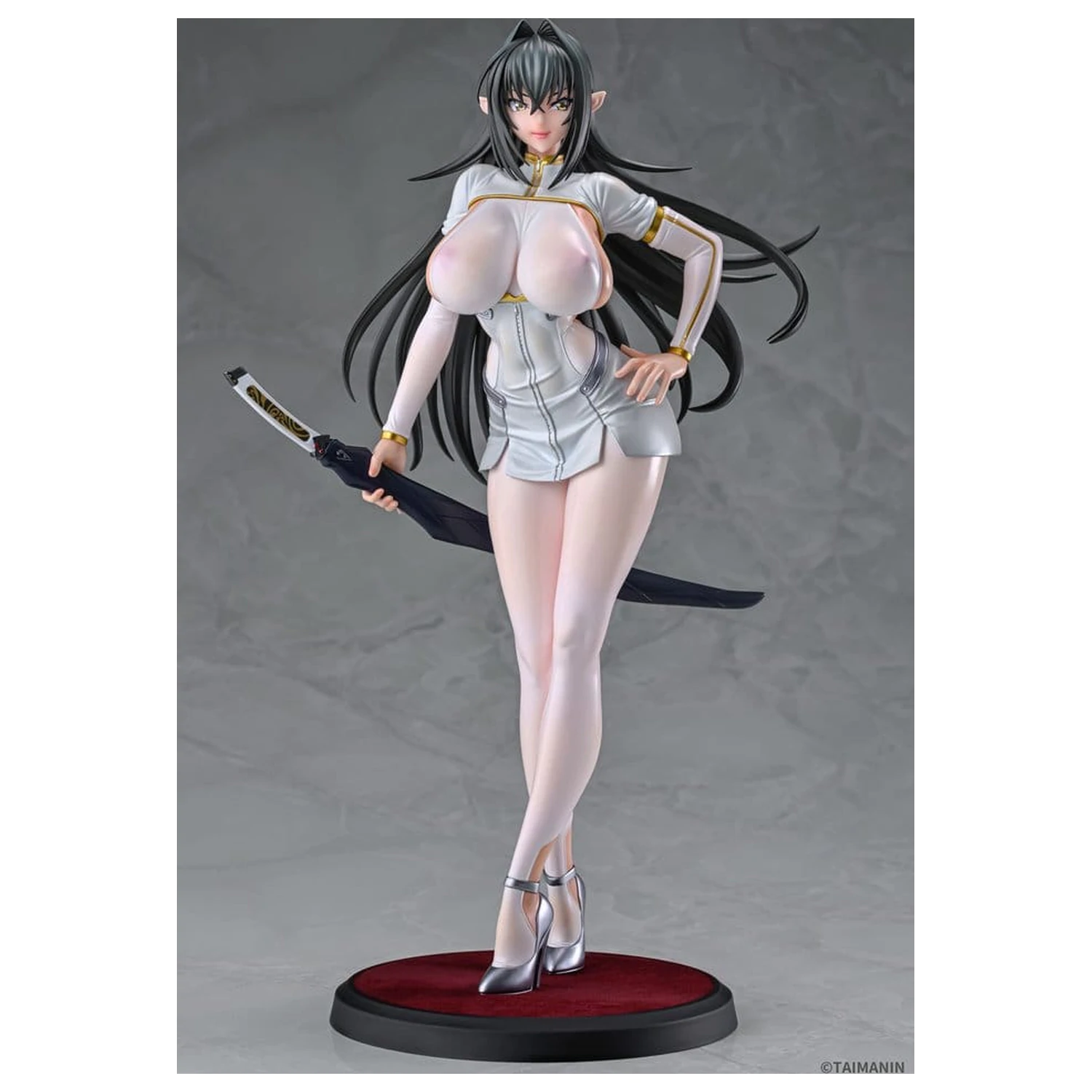 Taimanin RPG PVC figurka 1/6 Annerose Vajra White see-through Ver. 31 cm fotografii produktu