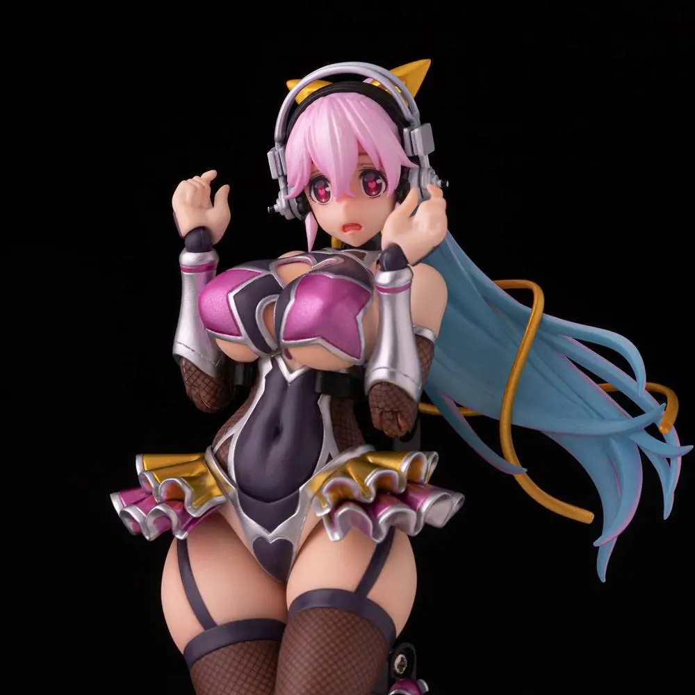 Taimanin RPG × Super Sonico PVC akční figurka Super Sonico Taimanin Ni Narimausu Ver. 14 cm fotografii produktu