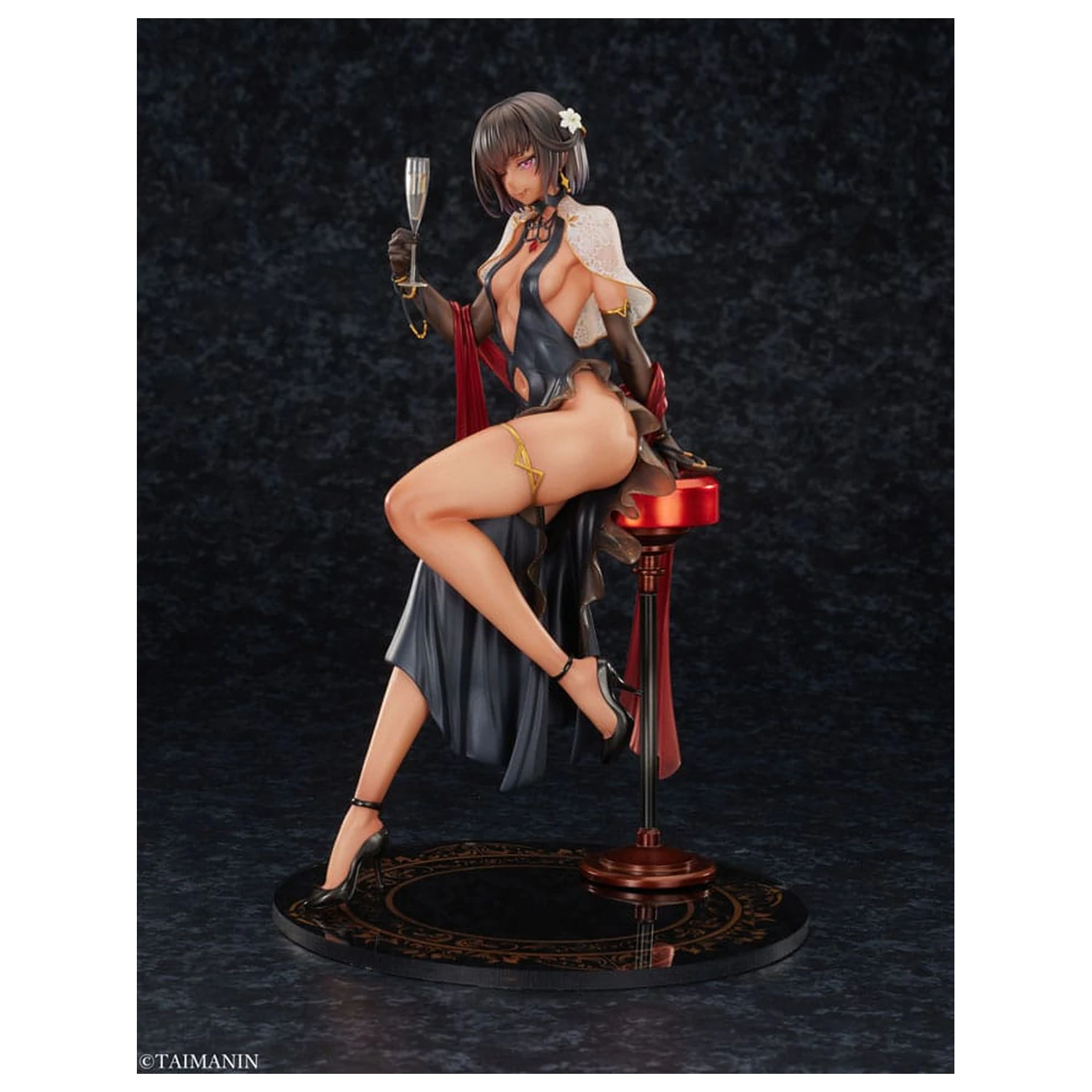Taimanin RPGX Socha 1/6 Dospělá Yukikaze Night Party Dress Ver. 26 cm fotografii produktu