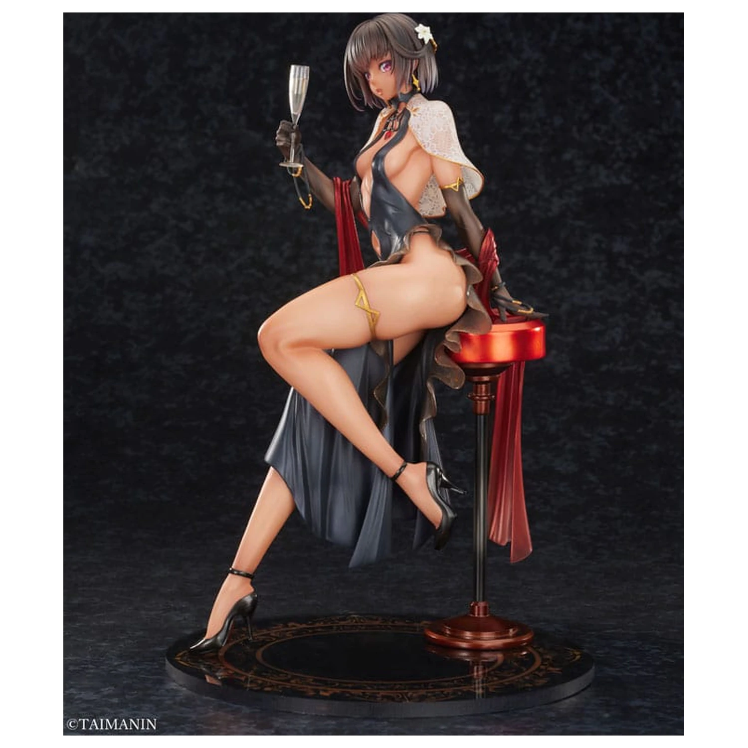 Taimanin RPGX Socha 1/6 Dospělá Yukikaze Night Party Dress Ver. 26 cm fotografii produktu