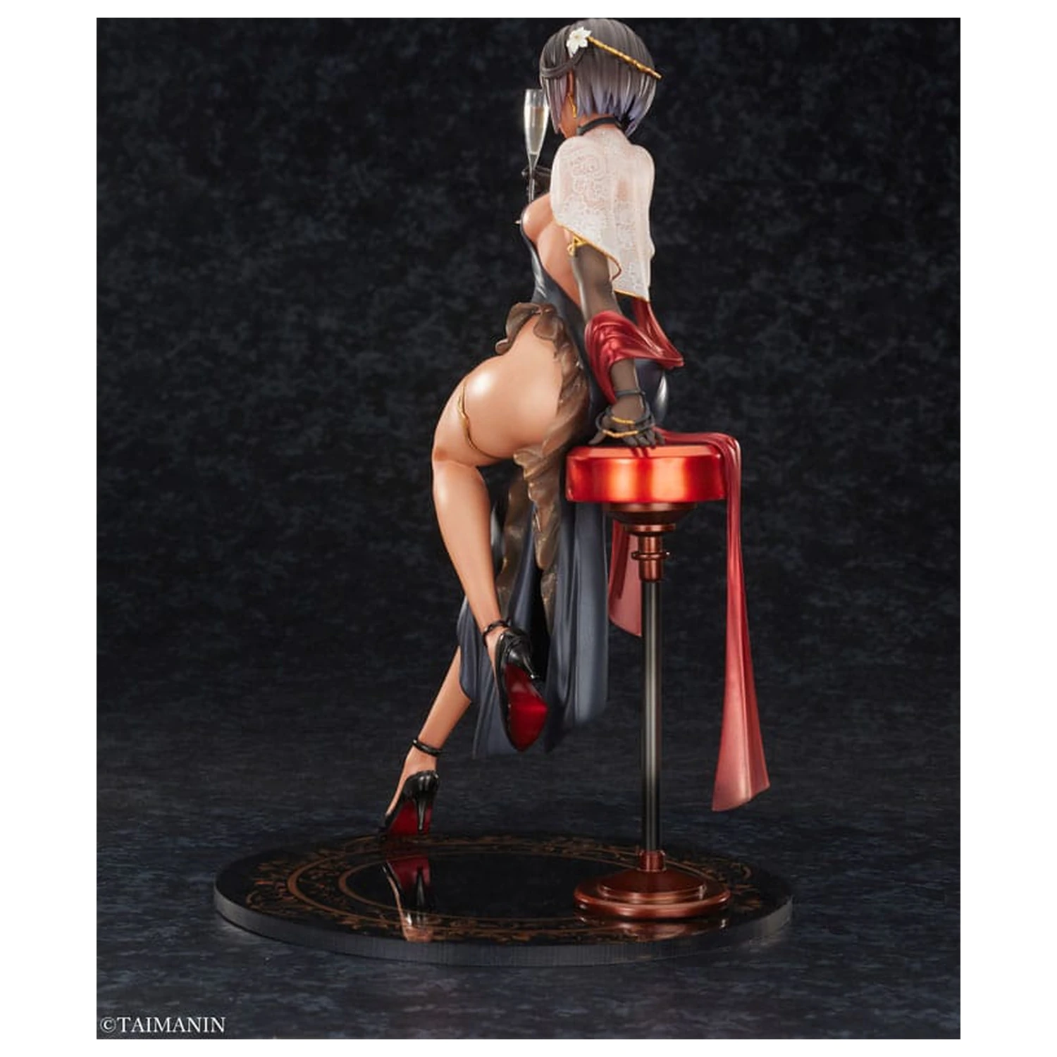 Taimanin RPGX Socha 1/6 Dospělá Yukikaze Night Party Dress Ver. 26 cm fotografii produktu
