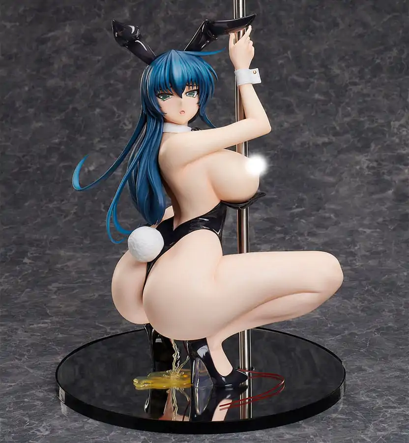 Taimanin Series PVC socha 1/4 Asagi Igawa Bare Leg Bunny verze 38 cm fotografii produktu