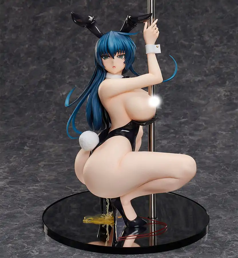 Taimanin Series PVC socha 1/4 Asagi Igawa Bare Leg Bunny verze 38 cm fotografii produktu