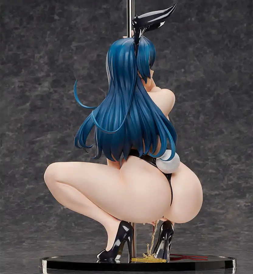 Taimanin Series PVC socha 1/4 Asagi Igawa Bare Leg Bunny verze 38 cm fotografii produktu