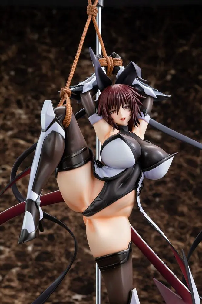 Taimanin Yukikaze 2 PVC socha 1/7 Mizuki Shiranui Restraint Ver. 26 cm fotografii produktu