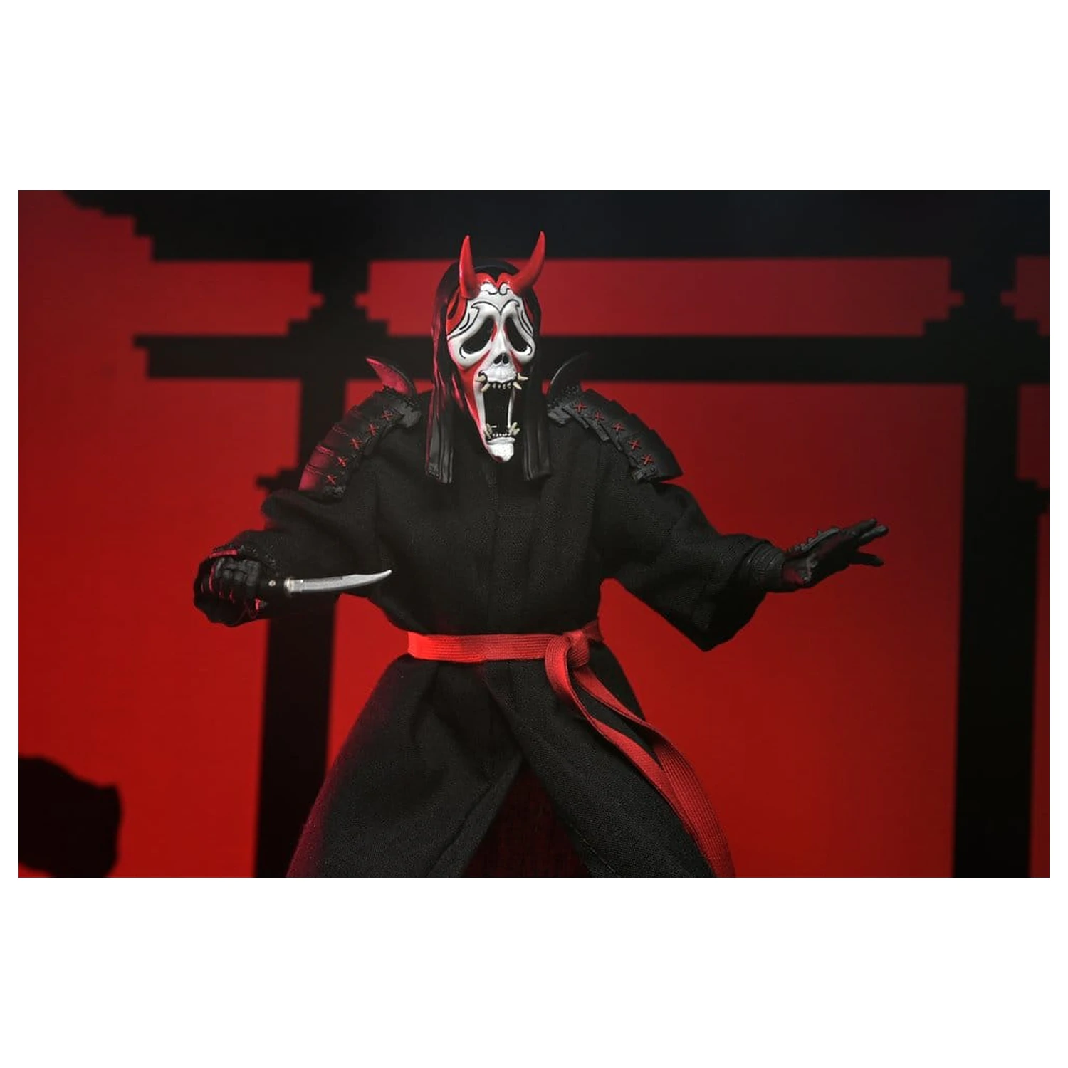 Takatoku Shogun Horror Action Figure Shinobi Ghost Face 18 cm fotografii produktu