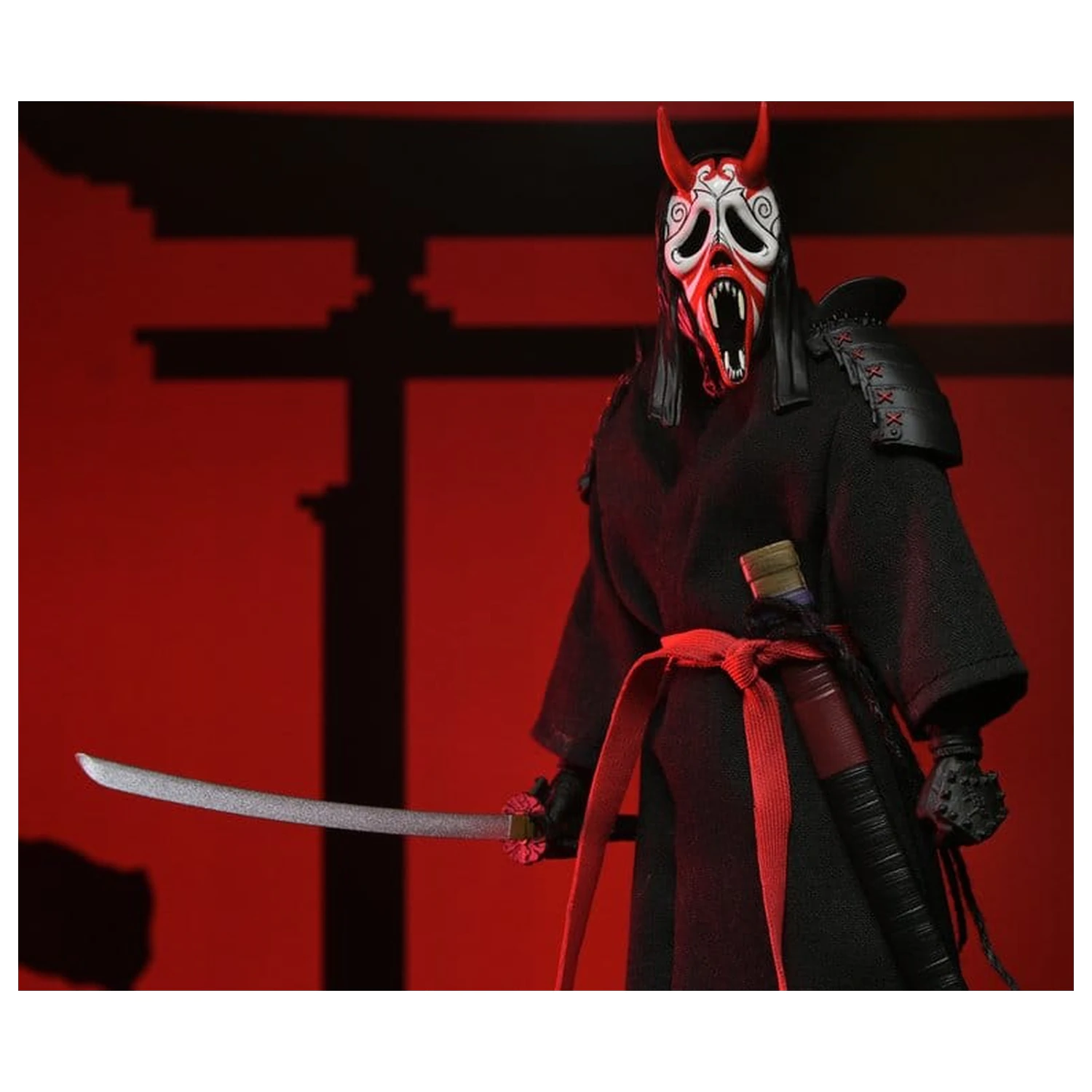 Takatoku Shogun Horror Action Figure Shinobi Ghost Face 18 cm fotografii produktu