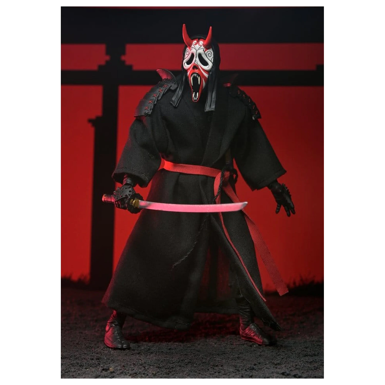Takatoku Shogun Horror Action Figure Shinobi Ghost Face 18 cm fotografii produktu