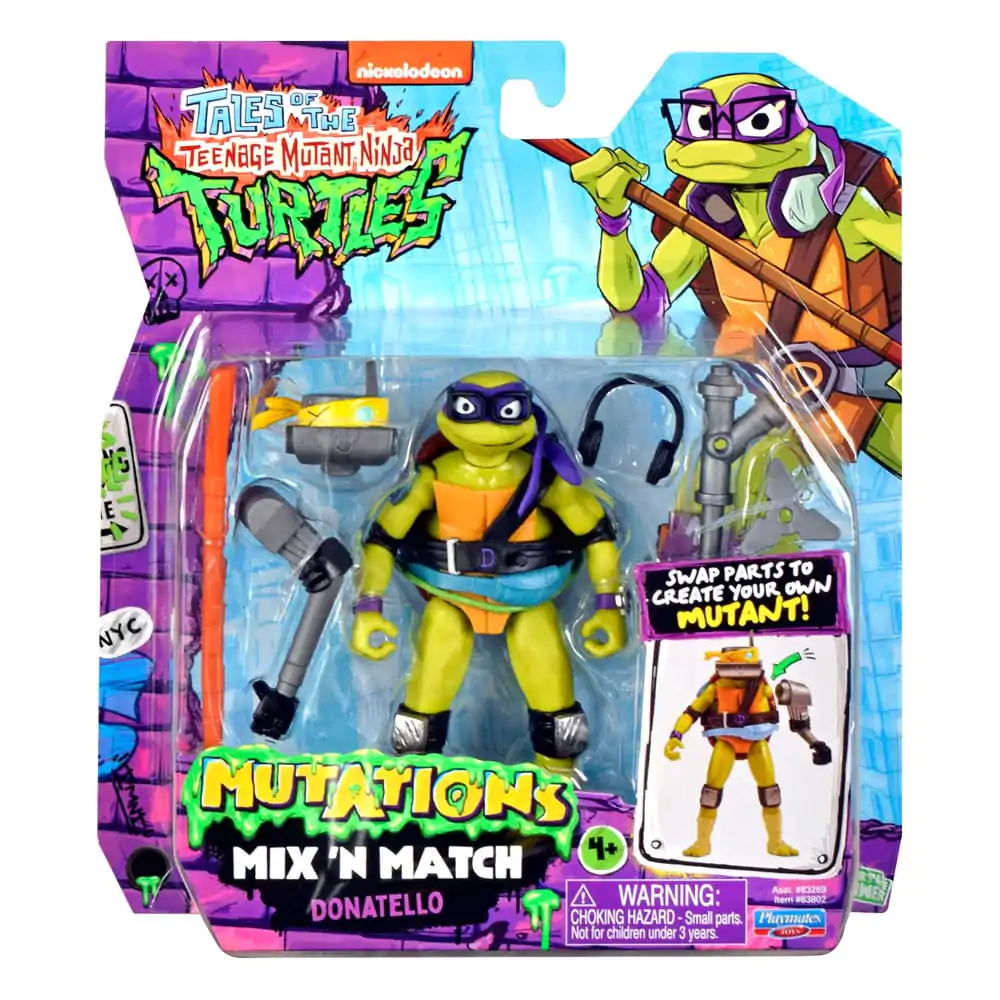 Tales of the Teenage Mutant Ninja Turtles Mix &#039;n Match akční figurka Donatello 12 cm fotografii produktu