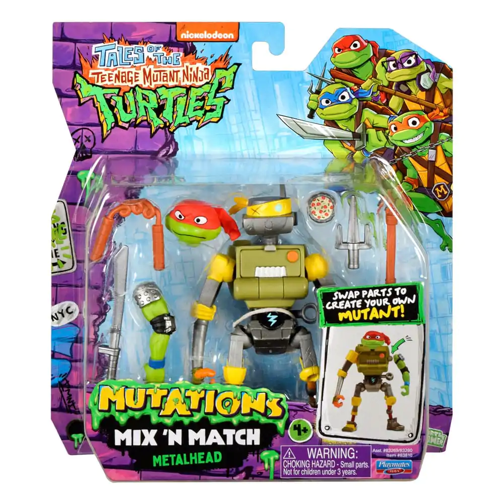 Tales of the Teenage Mutant Ninja Turtles Mix 'n Match akční figurka Metalhead 12 cm fotografii produktu