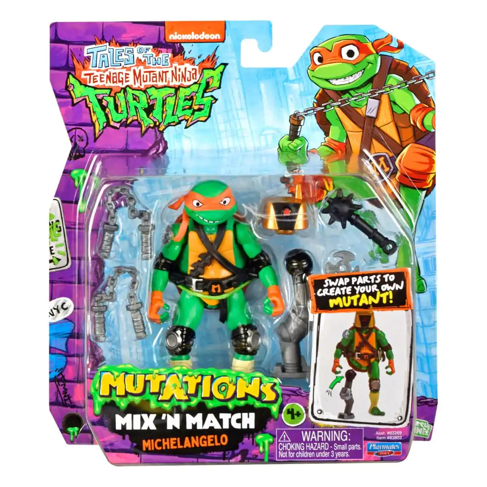 Tales of the Teenage Mutant Ninja Turtles Mix 'n Match akční figurka Michelangelo 12 cm fotografii produktu
