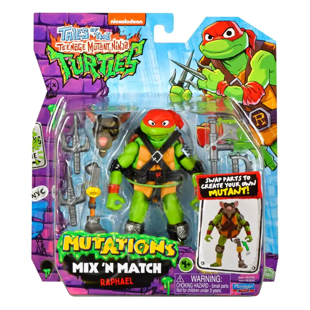 Tales of the Teenage Mutant Ninja Turtles Mix 'n Match Akční figurka Raphael 12 cm fotografii produktu