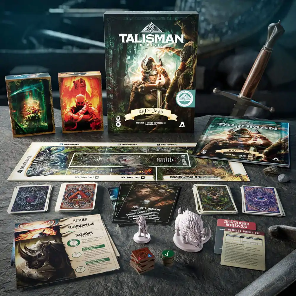 Talisman: Nemesis Rozšíření deskové hry Ruf der Jagd *německá verze* fotografii produktu