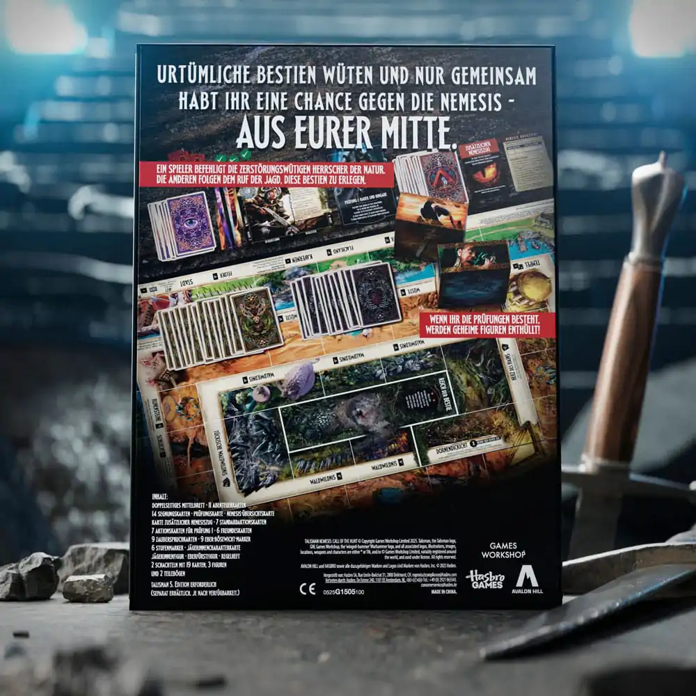 Talisman: Nemesis Rozšíření deskové hry Ruf der Jagd *německá verze* fotografii produktu