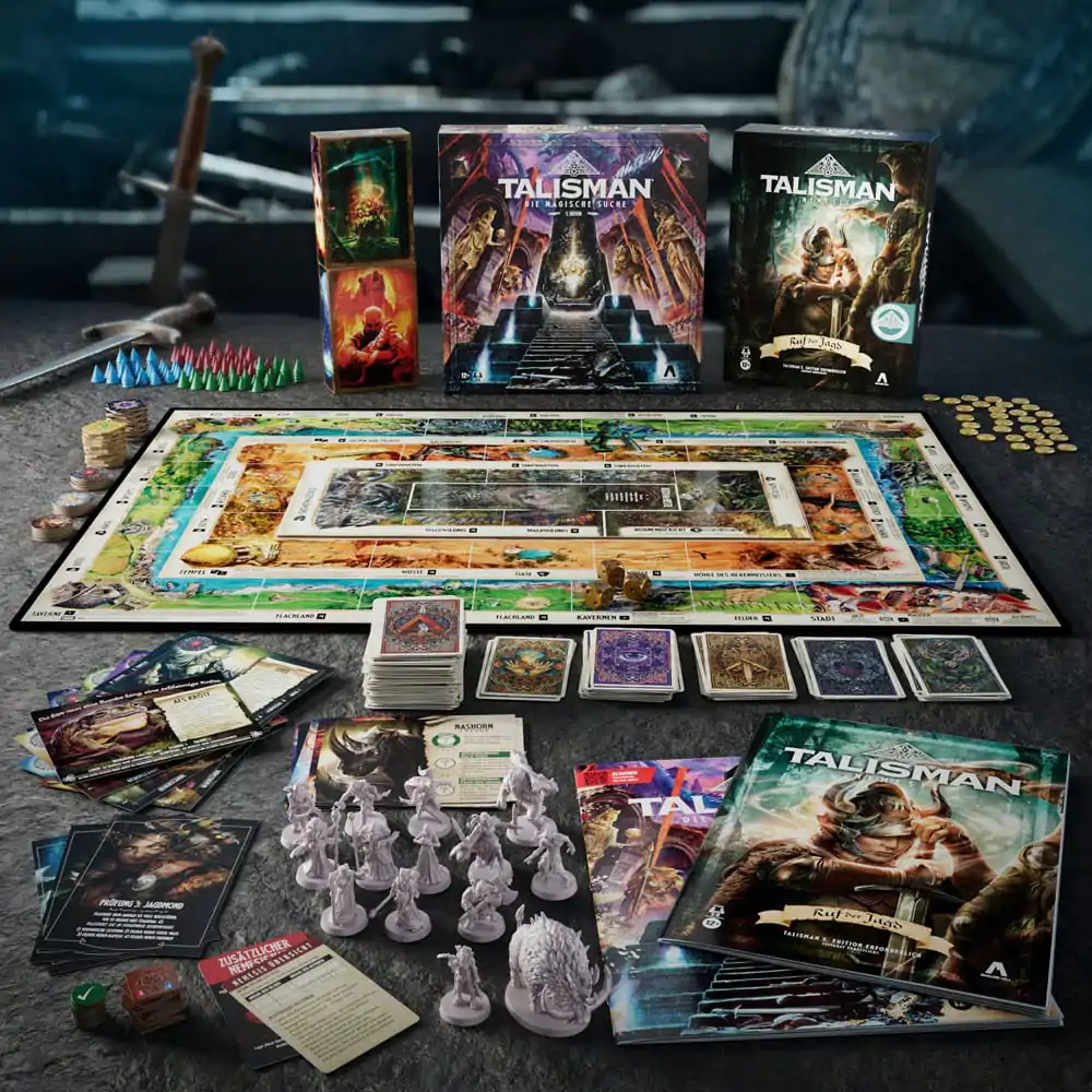 Talisman: Nemesis Rozšíření deskové hry Ruf der Jagd *německá verze* fotografii produktu