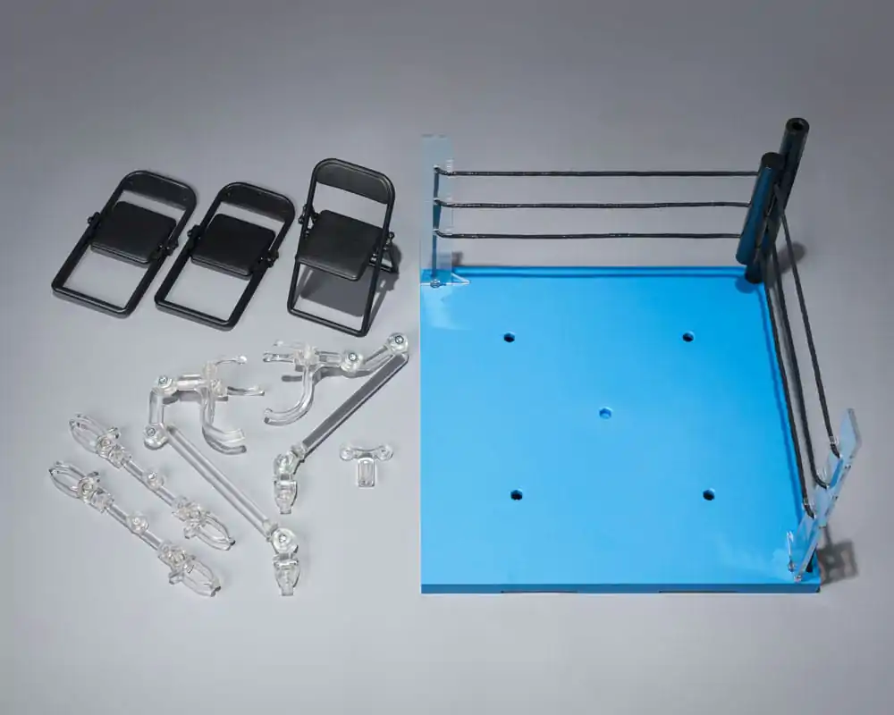 Tamashii Stage Action Figure Accessory Act Ring Roh a Skládací Židle Set Neutral Ver. fotografii produktu