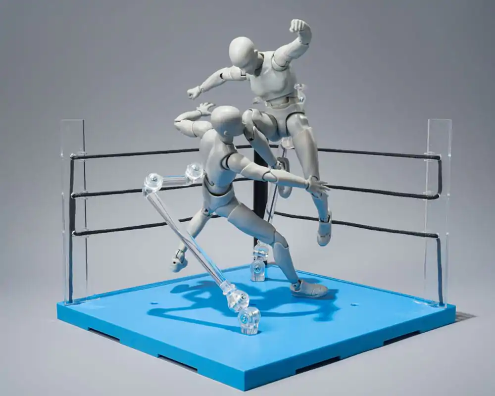 Tamashii Stage Action Figure Accessory Act Ring Roh a Skládací Židle Set Neutral Ver. fotografii produktu