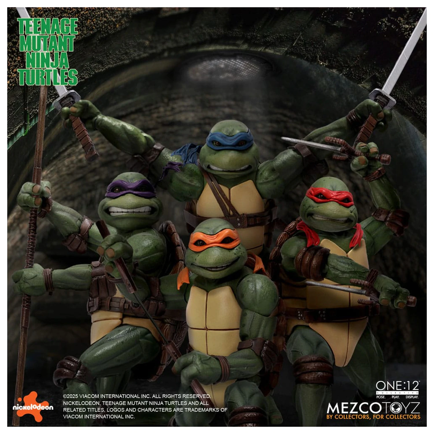 Teenage Mutant Ninja Turtles Figures box set 1/12 Teenage Mutant Ninja Turtles (1990 Movie) 15 cm fotografii produktu