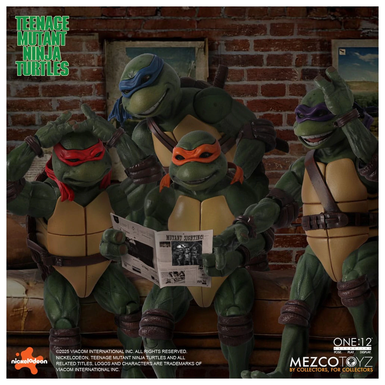 Teenage Mutant Ninja Turtles Figures box set 1/12 Teenage Mutant Ninja Turtles (1990 Movie) 15 cm fotografii produktu