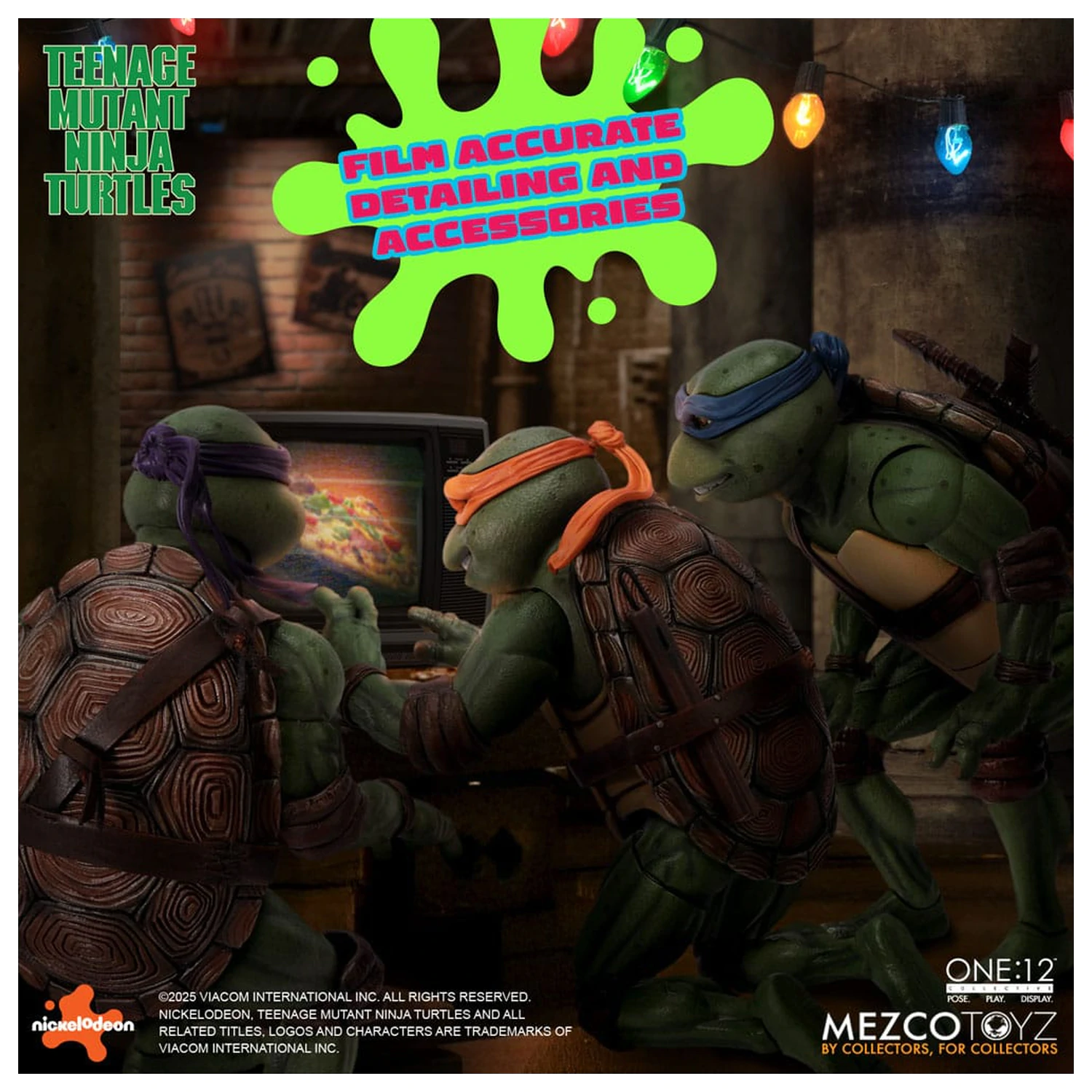 Teenage Mutant Ninja Turtles Figures box set 1/12 Teenage Mutant Ninja Turtles (1990 Movie) 15 cm fotografii produktu