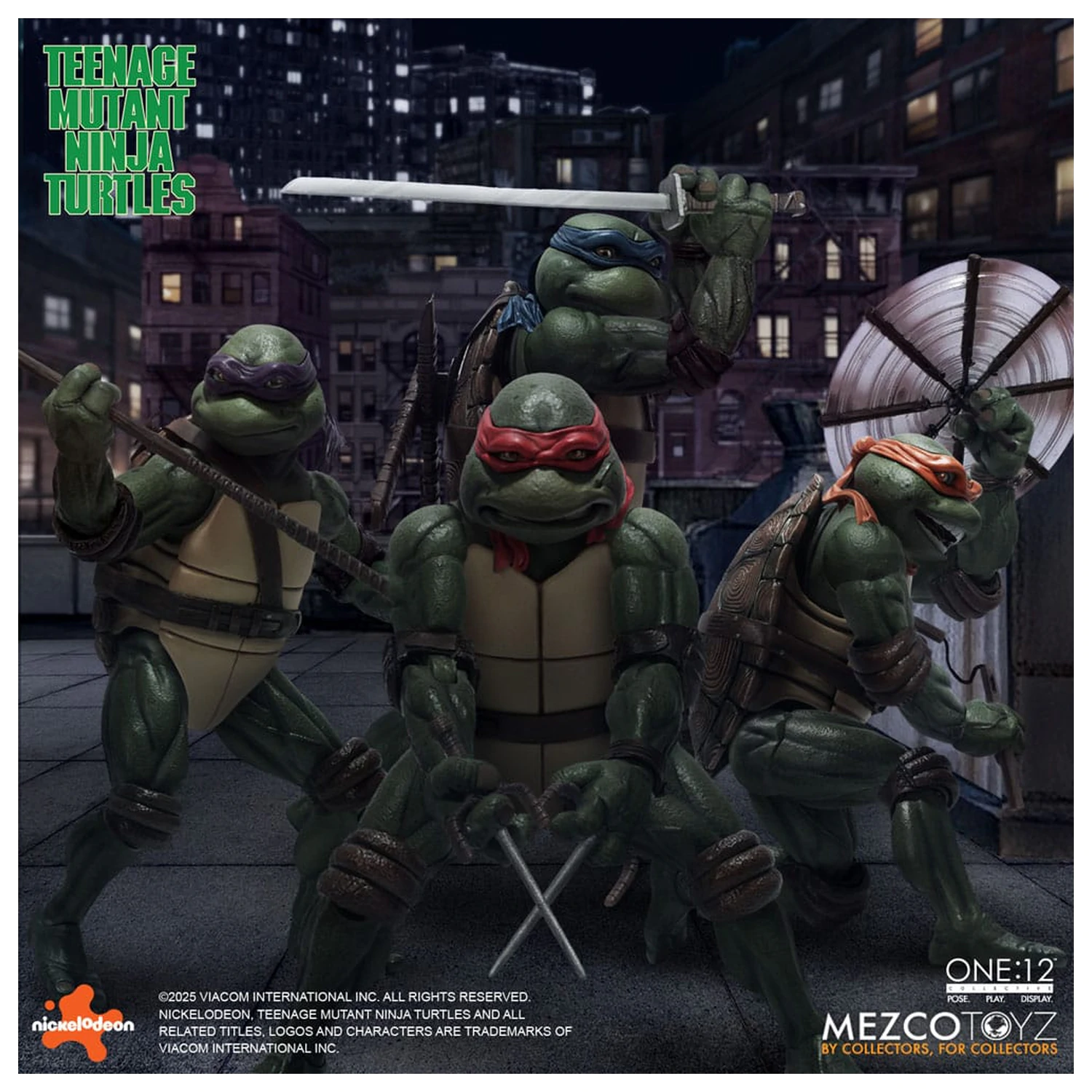 Teenage Mutant Ninja Turtles Figures box set 1/12 Teenage Mutant Ninja Turtles (1990 Movie) 15 cm fotografii produktu