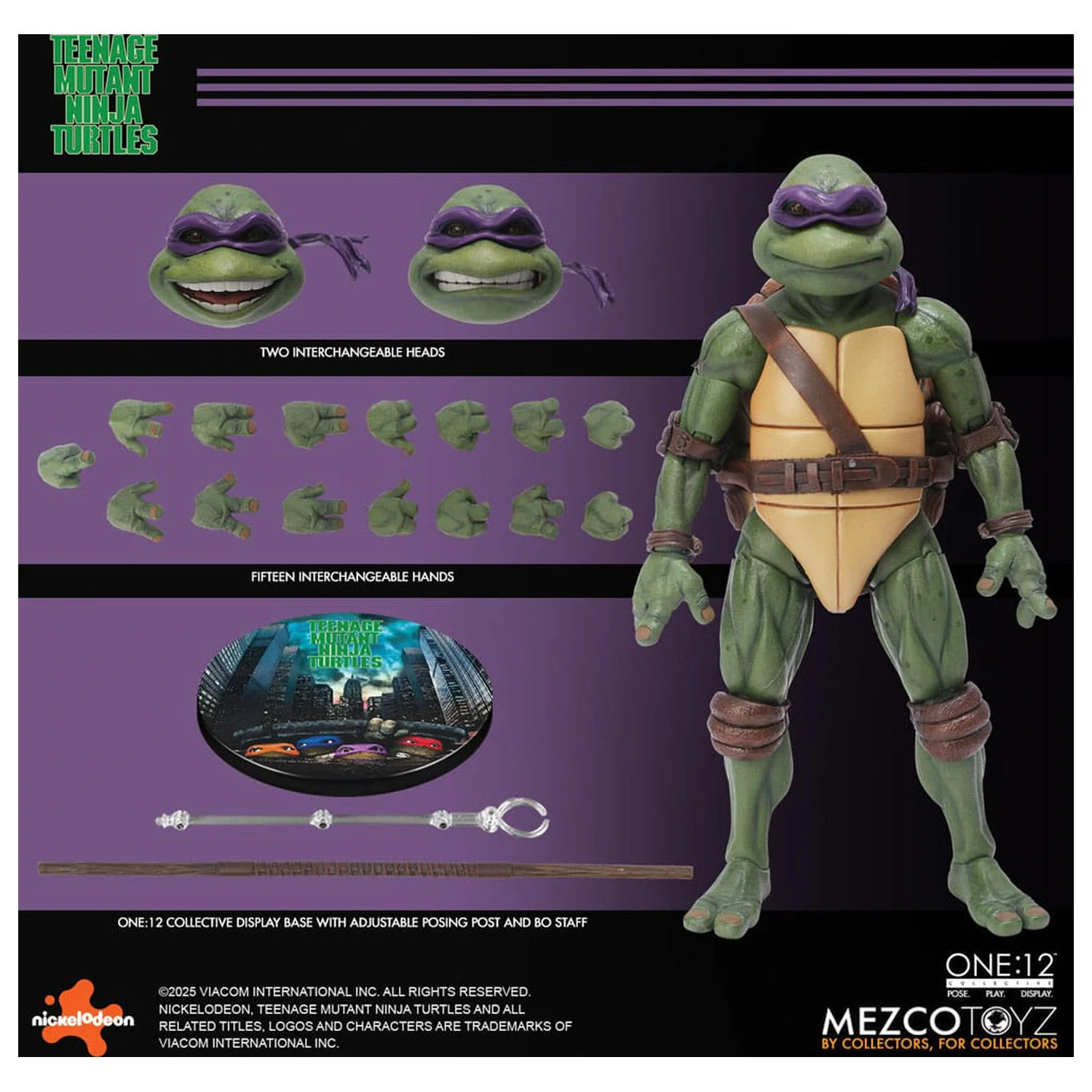 Teenage Mutant Ninja Turtles Figures box set 1/12 Teenage Mutant Ninja Turtles (1990 Movie) 15 cm fotografii produktu