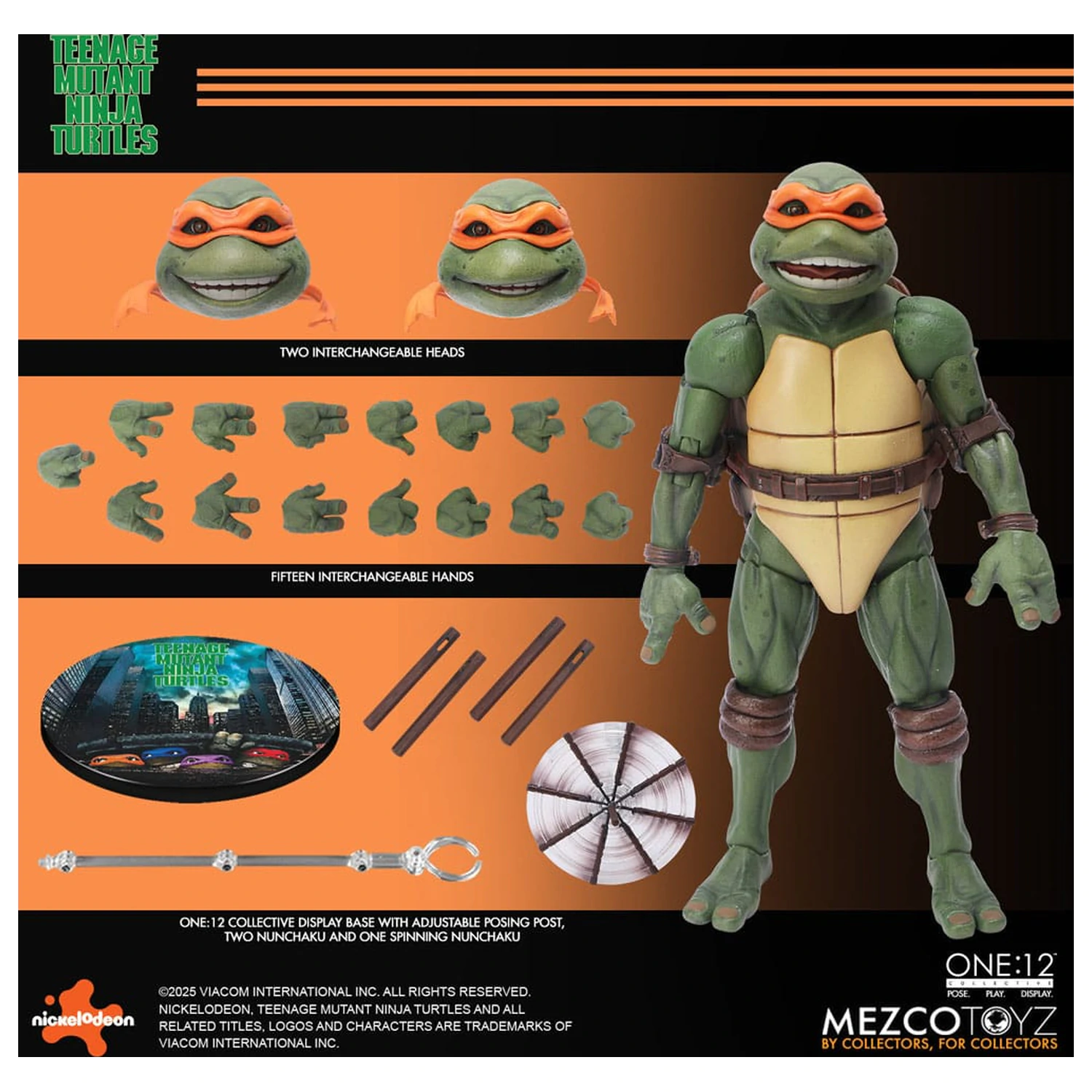 Teenage Mutant Ninja Turtles Figures box set 1/12 Teenage Mutant Ninja Turtles (1990 Movie) 15 cm fotografii produktu