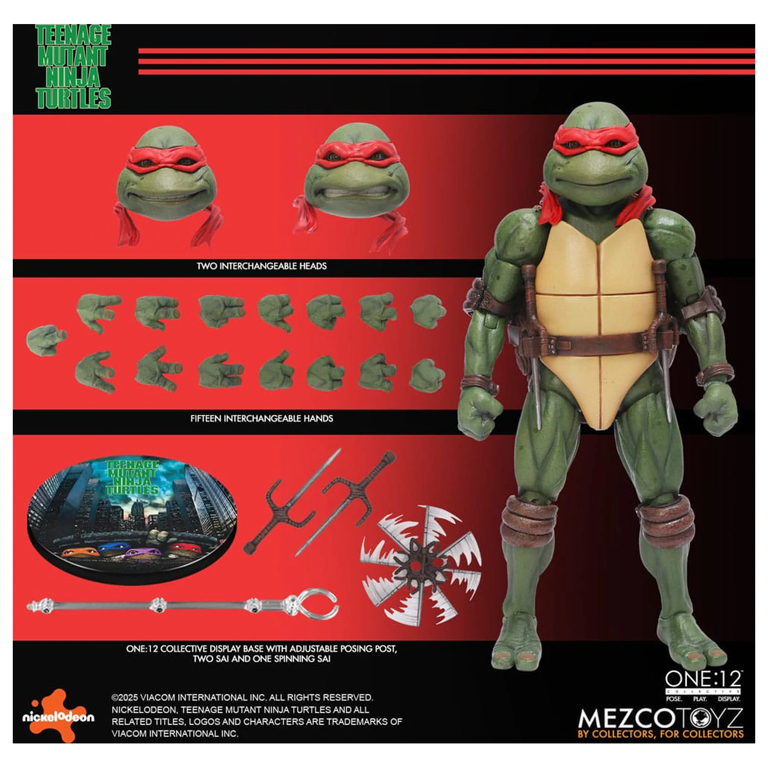 Teenage Mutant Ninja Turtles Figures box set 1/12 Teenage Mutant Ninja Turtles (1990 Movie) 15 cm fotografii produktu