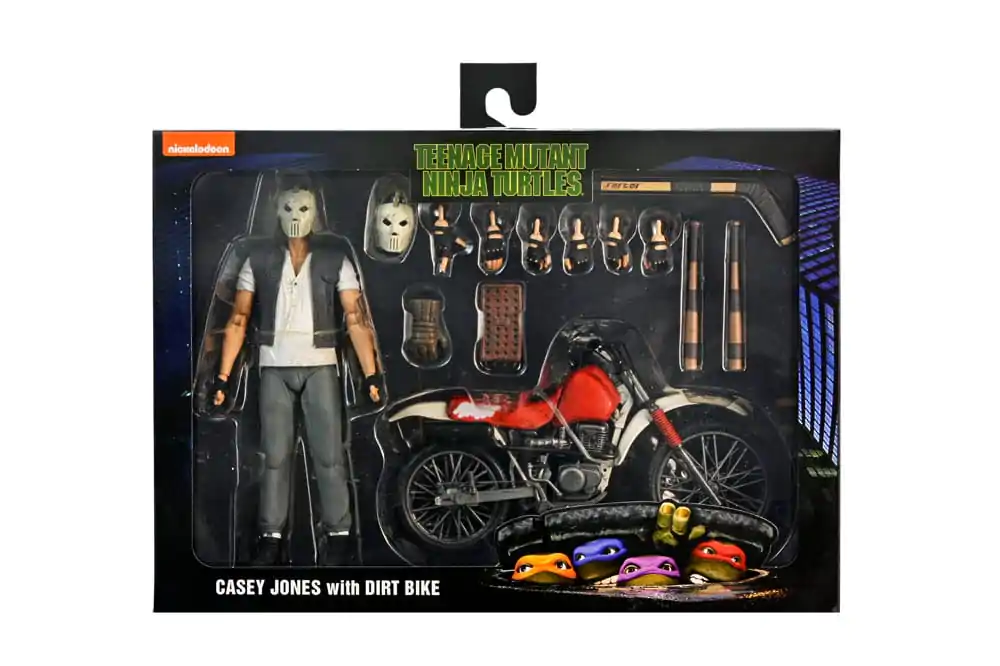 Teenage Mutant Ninja Turtles (1990 Movie) Action Figure Deluxe Movie Realization Casey Jones 18 cm Akční figurka fotografii produktu