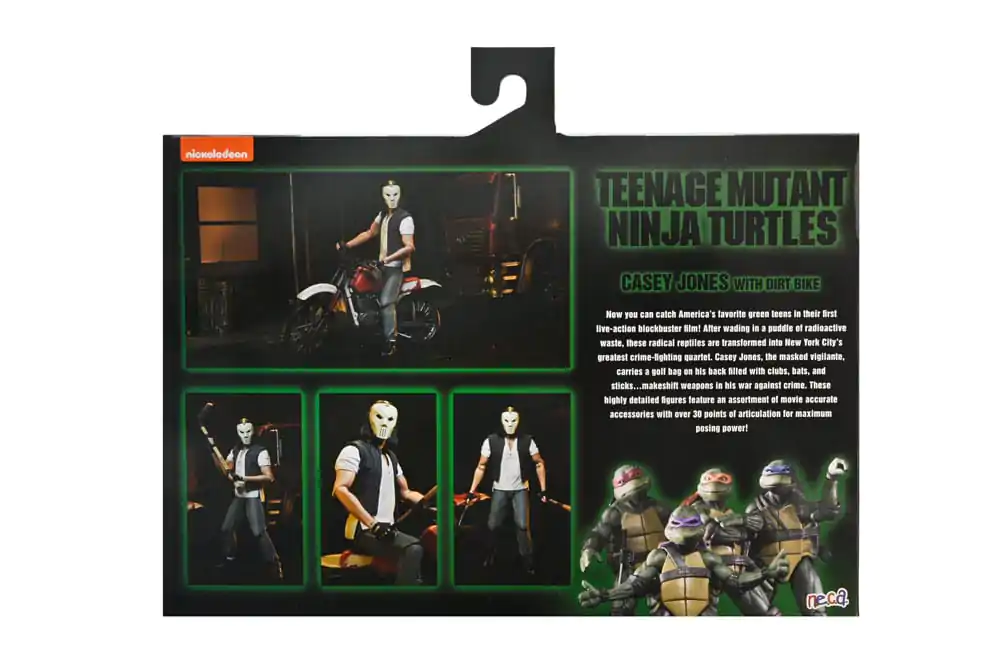 Teenage Mutant Ninja Turtles (1990 Movie) Action Figure Deluxe Movie Realization Casey Jones 18 cm Akční figurka fotografii produktu