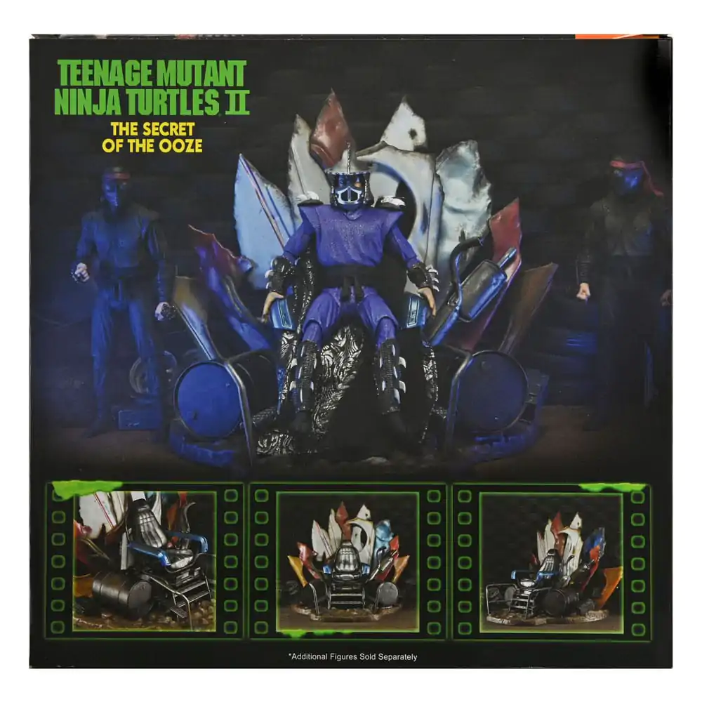 Teenage Mutant Ninja Turtles 2: Secret of the Ooze Diorama Shredder's Throne 27 cm fotografii produktu