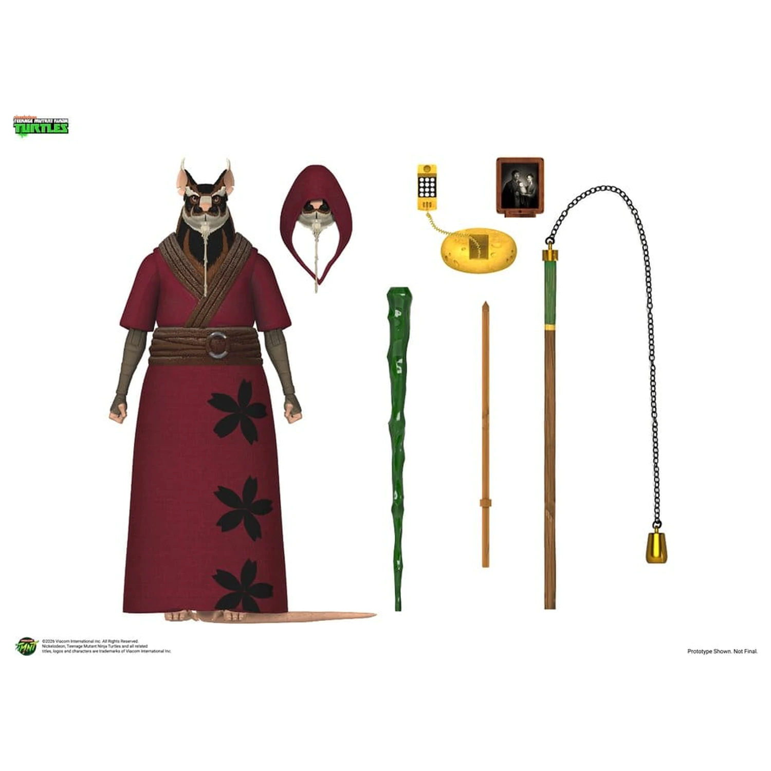 Teenage Mutant Ninja Turtles (2012) Akční figurka Ultimate Splinter 18 cm fotografii produktu