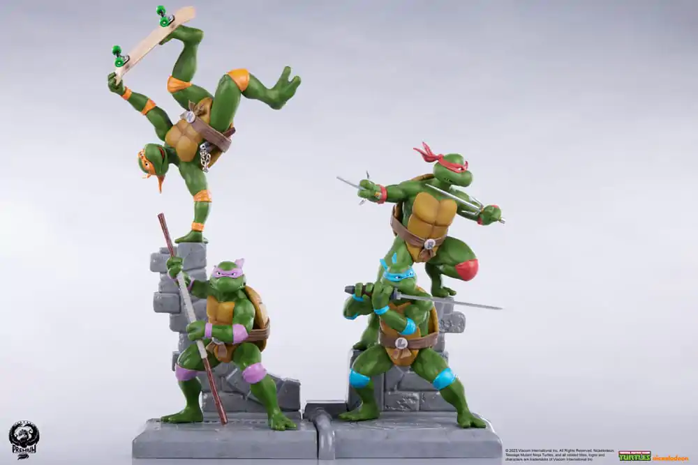 Teenage Mutant Ninja Turtles PVC socha balení 4 ks fotografii produktu