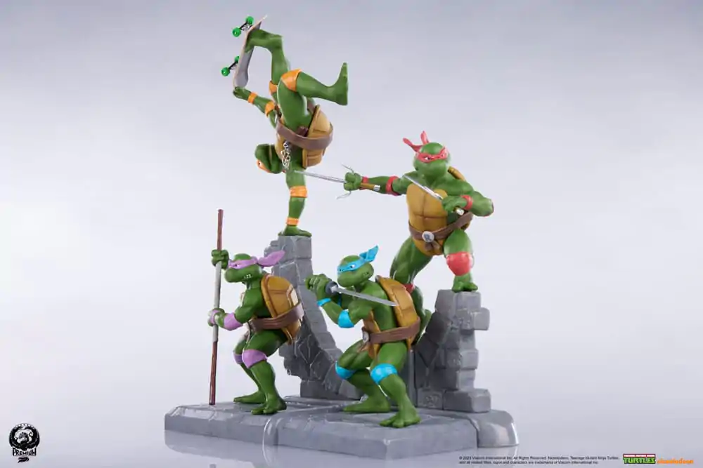 Teenage Mutant Ninja Turtles PVC socha balení 4 ks fotografii produktu