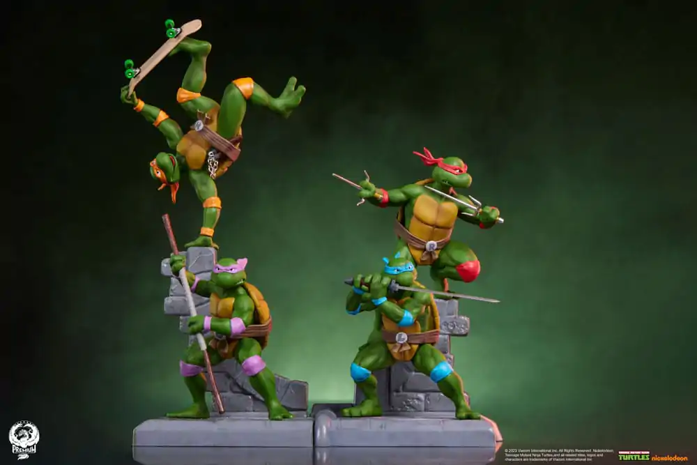 Teenage Mutant Ninja Turtles PVC socha balení 4 ks fotografii produktu