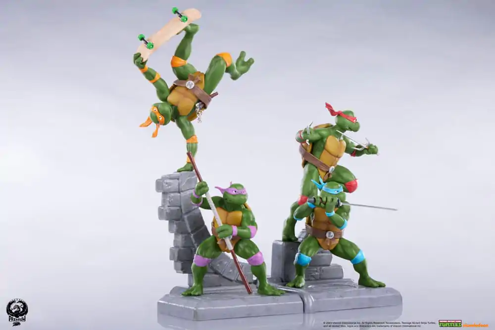 Teenage Mutant Ninja Turtles PVC socha balení 4 ks fotografii produktu