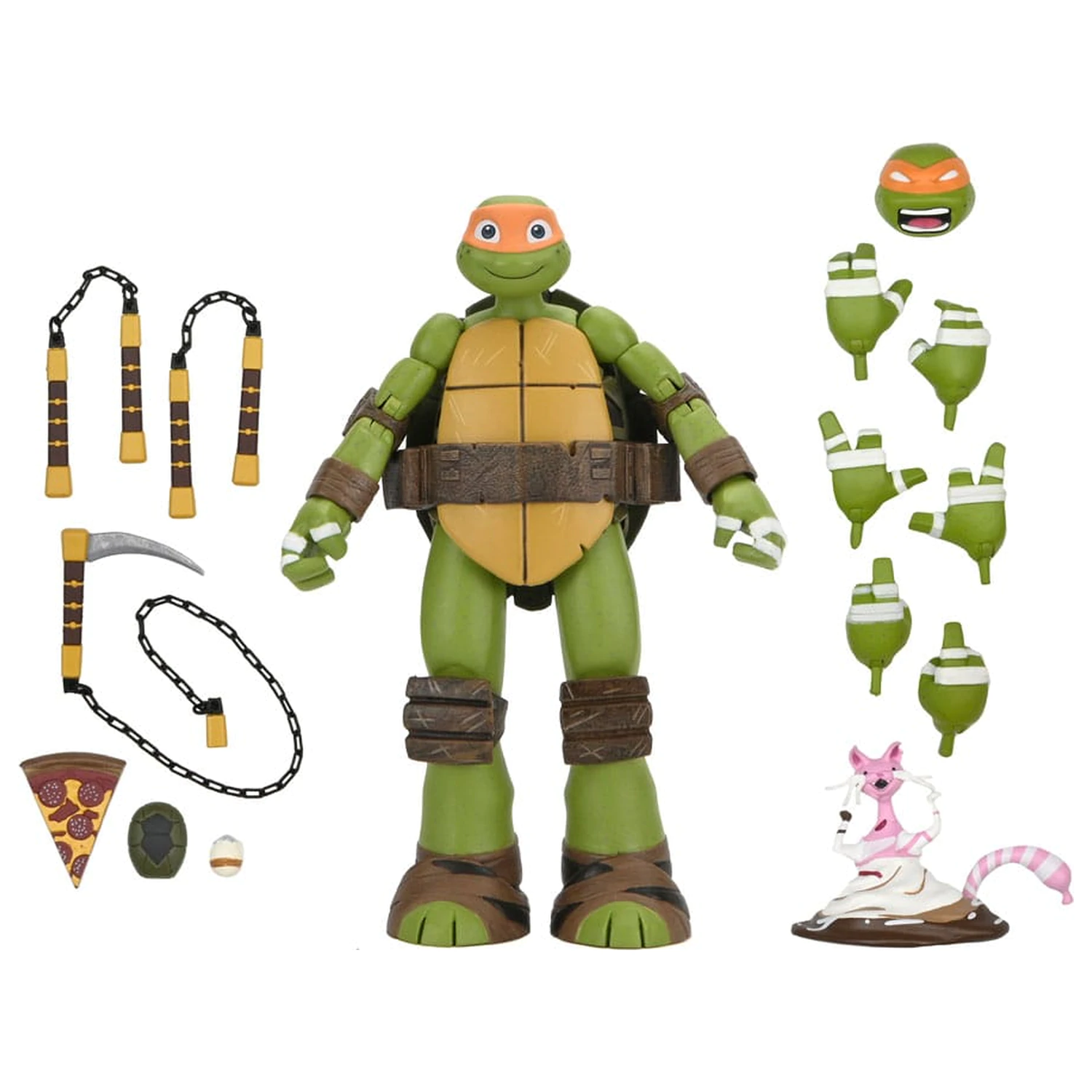 Teenage Mutant Ninja Turtles akční figurka Ultimate Michelangelo 18 cm fotografii produktu
