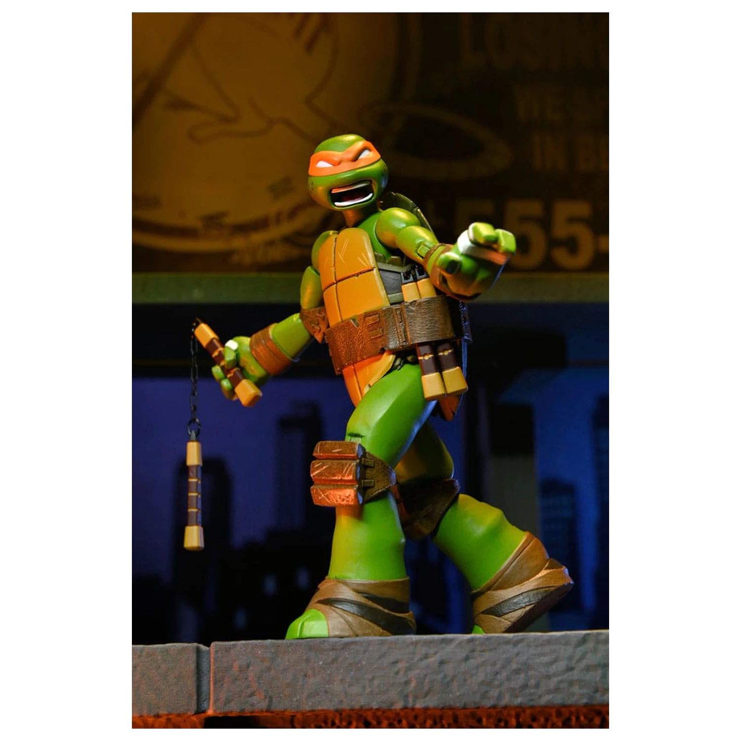 Teenage Mutant Ninja Turtles akční figurka Ultimate Michelangelo 18 cm fotografii produktu