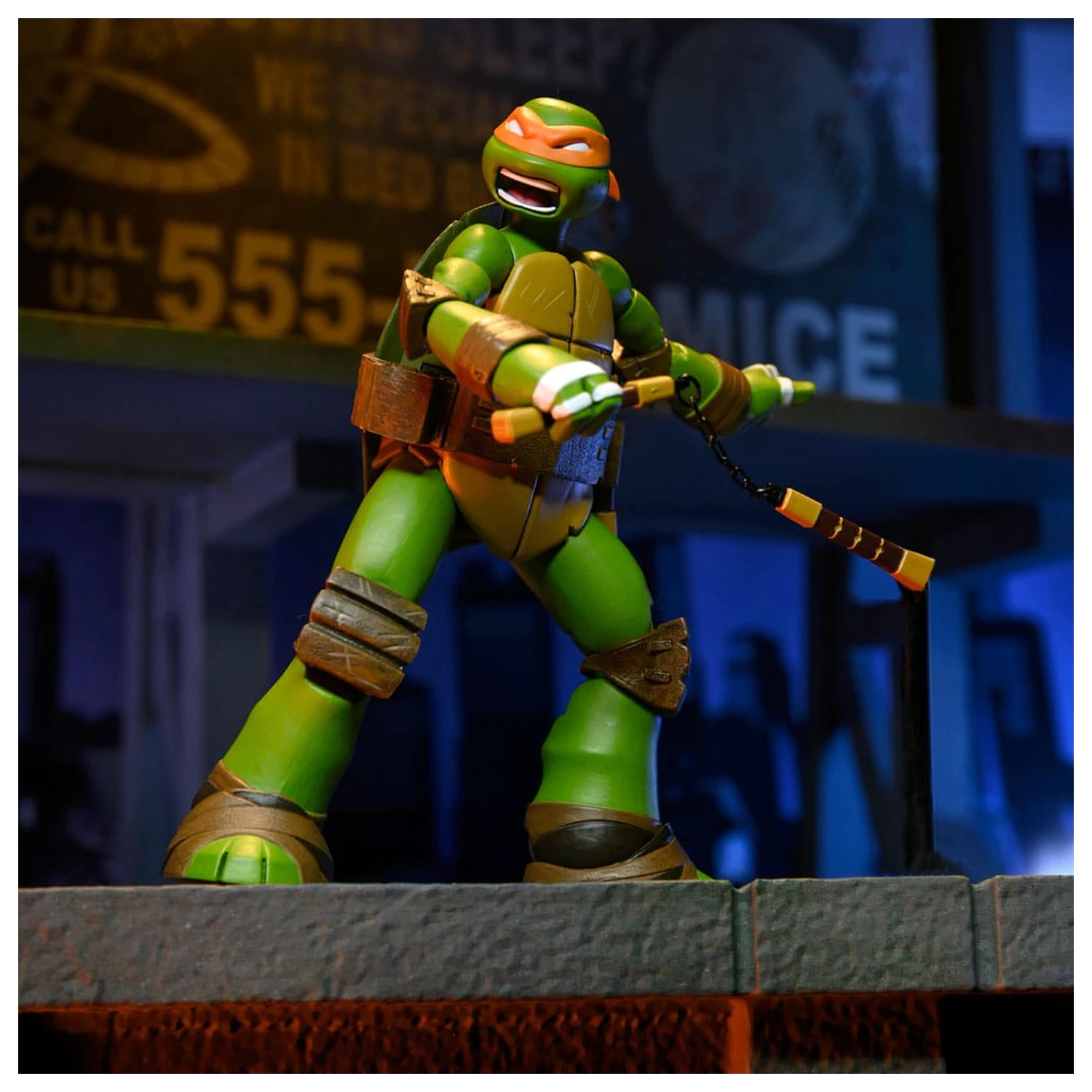 Teenage Mutant Ninja Turtles akční figurka Ultimate Michelangelo 18 cm fotografii produktu