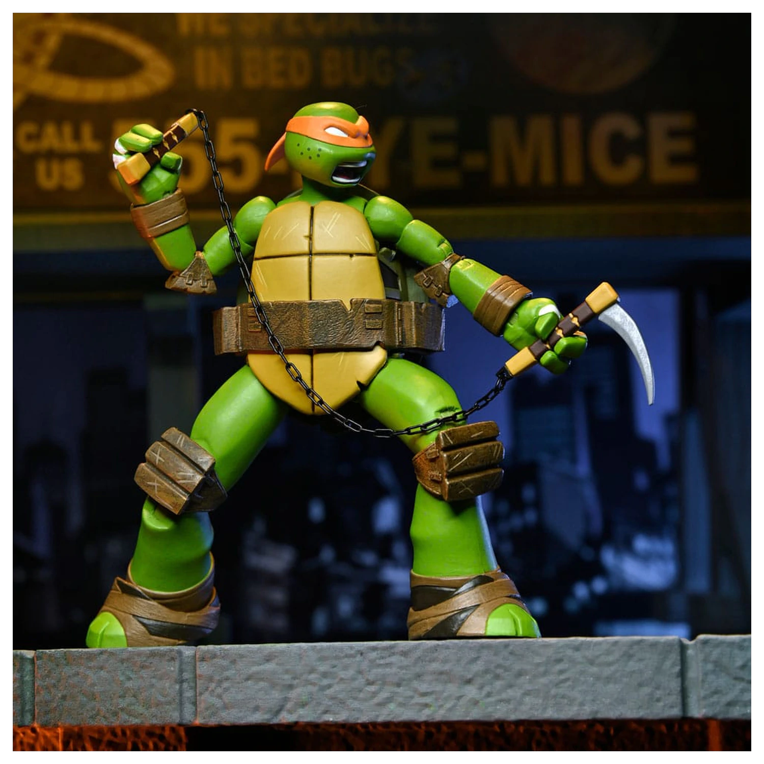Teenage Mutant Ninja Turtles akční figurka Ultimate Michelangelo 18 cm fotografii produktu