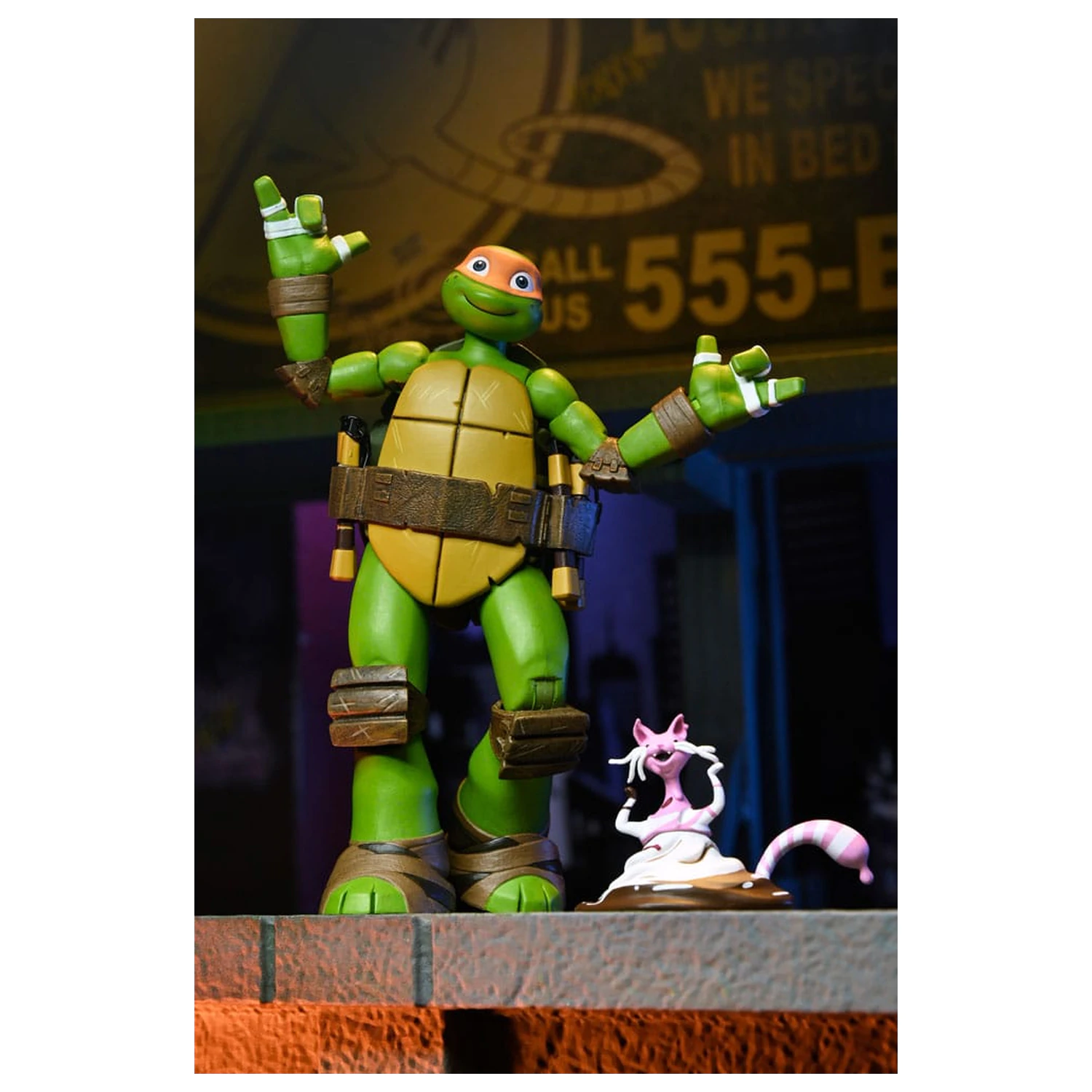 Teenage Mutant Ninja Turtles akční figurka Ultimate Michelangelo 18 cm fotografii produktu
