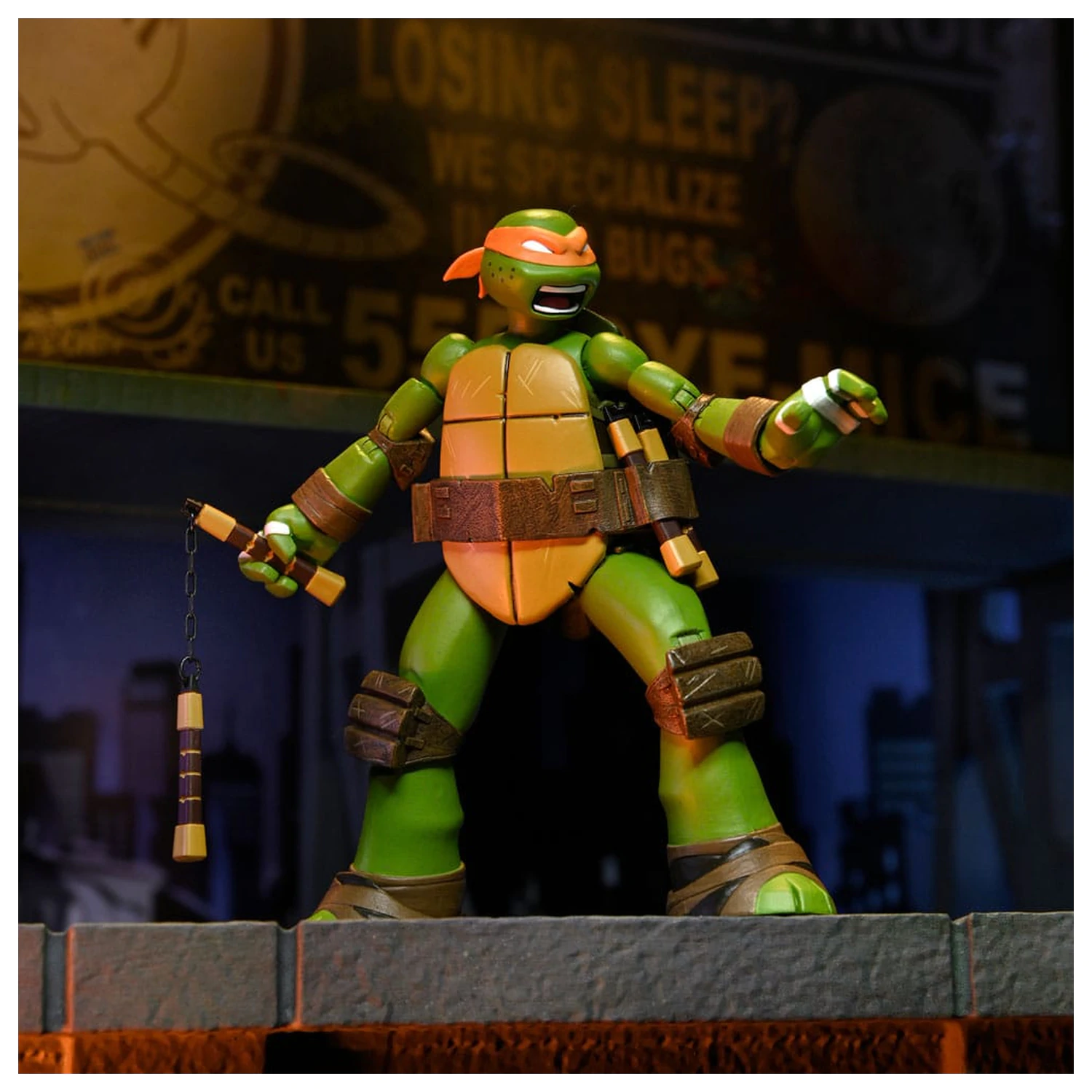 Teenage Mutant Ninja Turtles akční figurka Ultimate Michelangelo 18 cm fotografii produktu