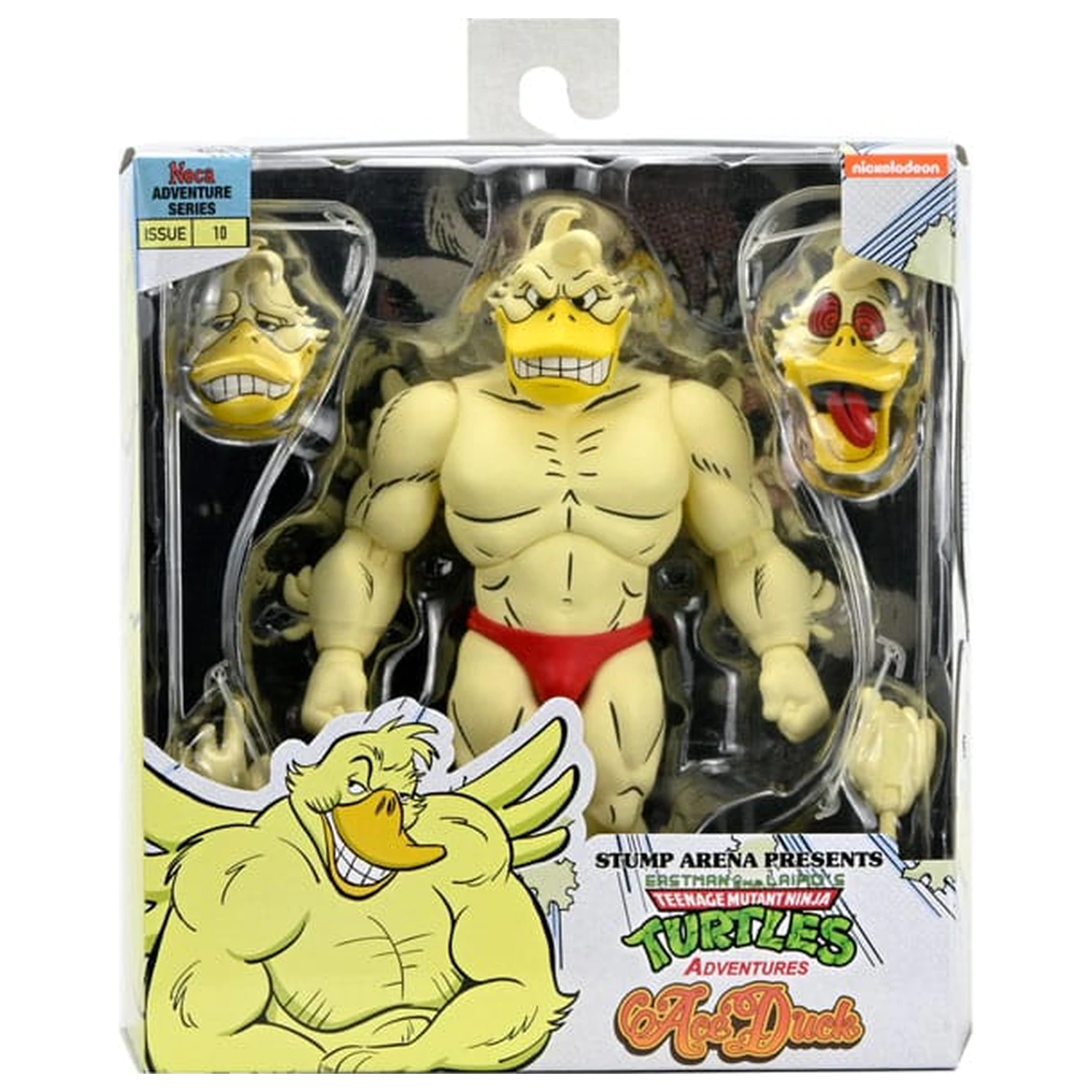 Teenage Mutant Ninja Turtles (Archie Comics) Akční figurka Stump Wrestling Ace Duck 18 cm fotografii produktu