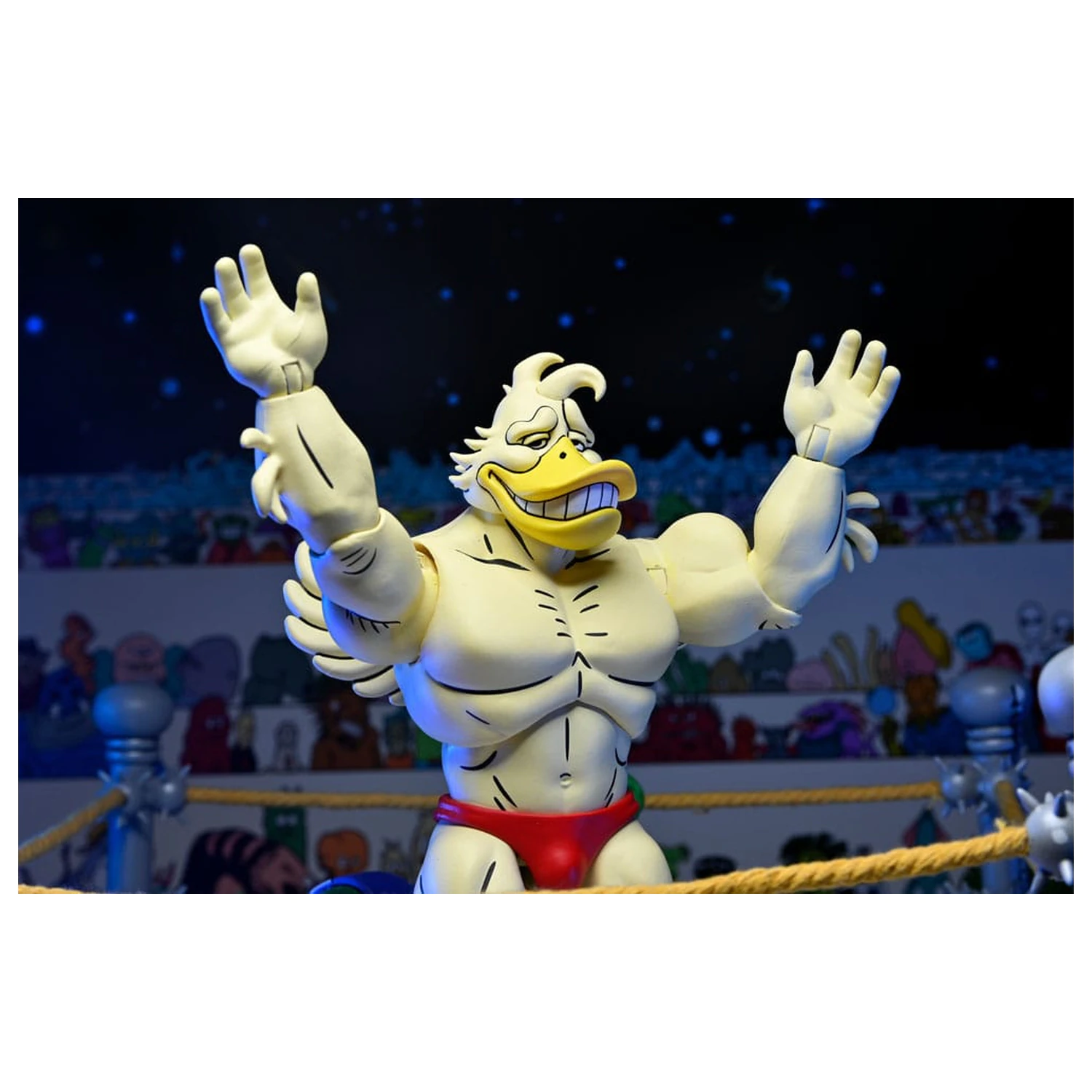 Teenage Mutant Ninja Turtles (Archie Comics) Akční figurka Stump Wrestling Ace Duck 18 cm fotografii produktu