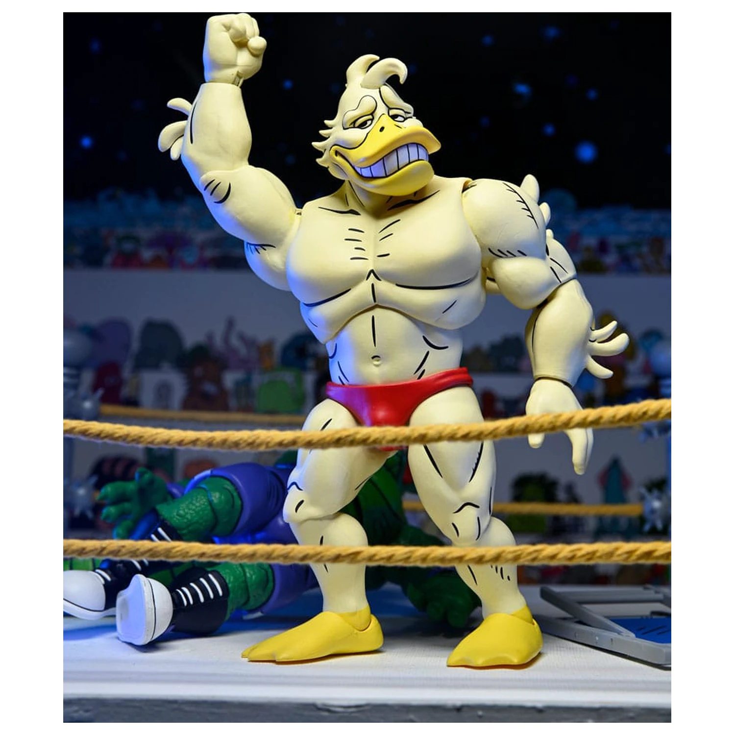Teenage Mutant Ninja Turtles (Archie Comics) Akční figurka Stump Wrestling Ace Duck 18 cm fotografii produktu