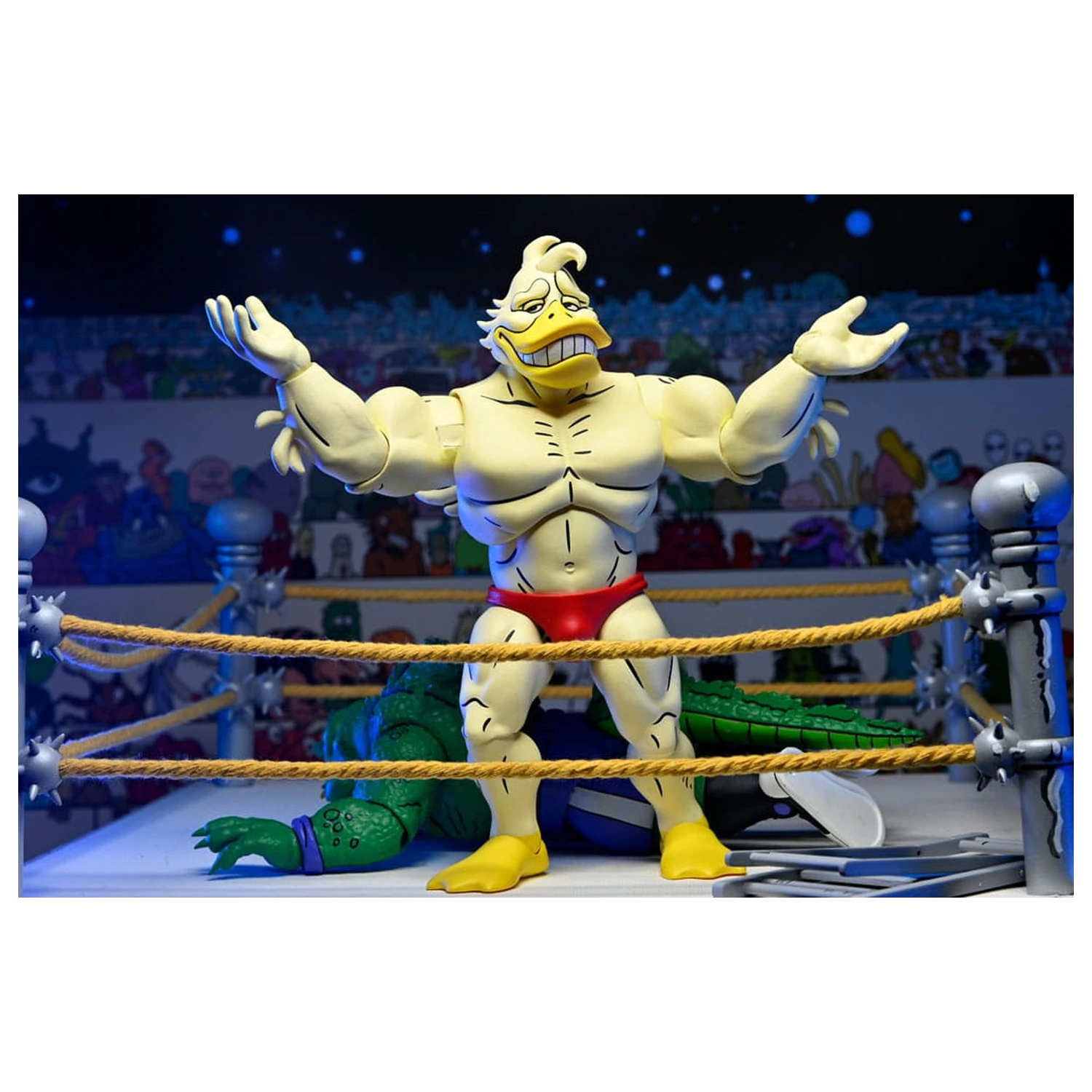 Teenage Mutant Ninja Turtles (Archie Comics) Akční figurka Stump Wrestling Ace Duck 18 cm fotografii produktu