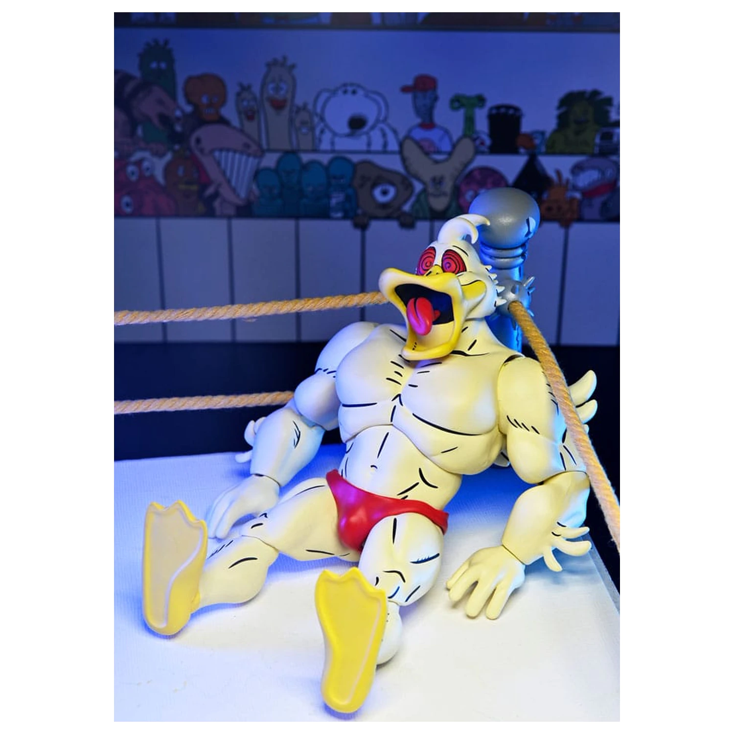 Teenage Mutant Ninja Turtles (Archie Comics) Akční figurka Stump Wrestling Ace Duck 18 cm fotografii produktu